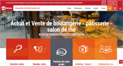 Desktop Screenshot of boulangerie-patisserie-salon-de-the.fr